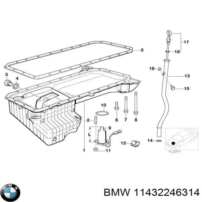 11432246314 BMW 