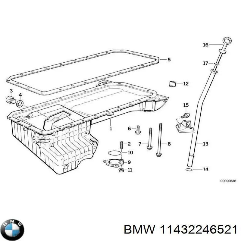 Купити Масляний щуп BMW 5  E34
