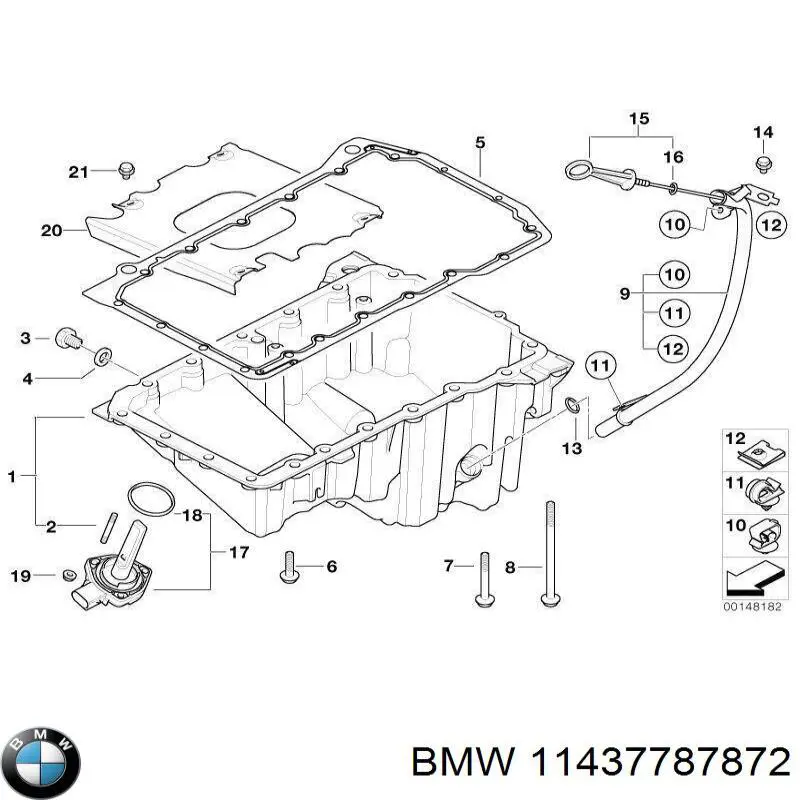  BMW 11437787872 ціна, від 12.67 USD