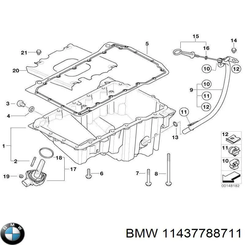 11437788711 BMW Покажчик рівня масла