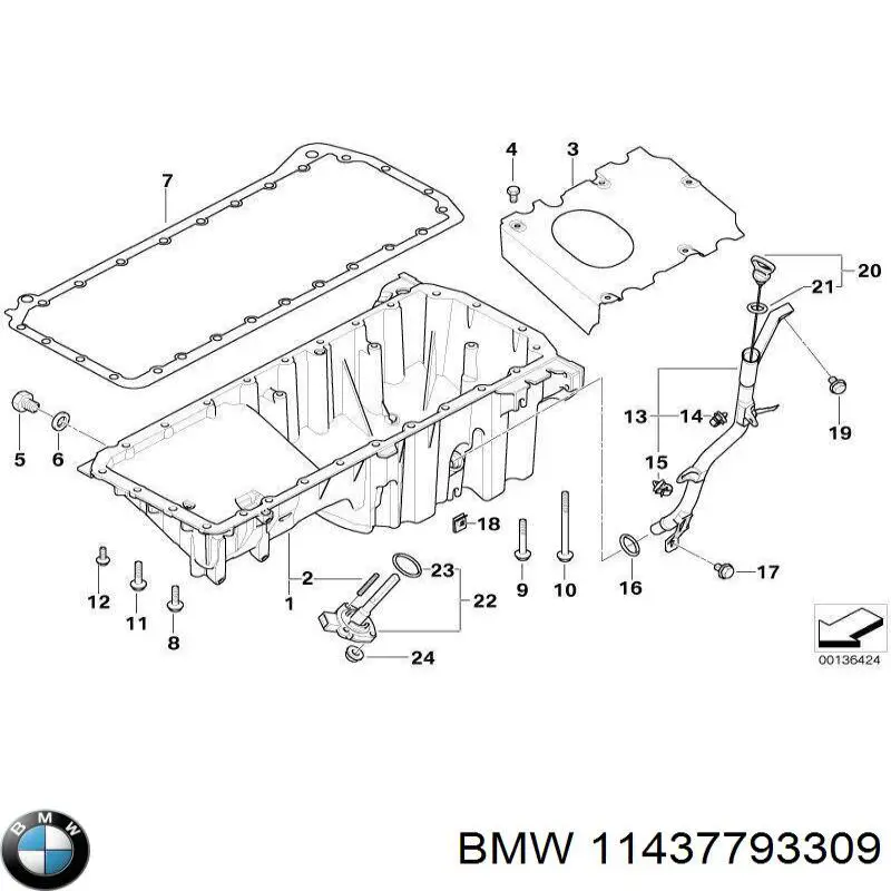 Купити 11437793309 BMW 