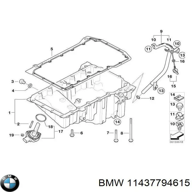  BMW 7794615 ціна, від 18.11 USD