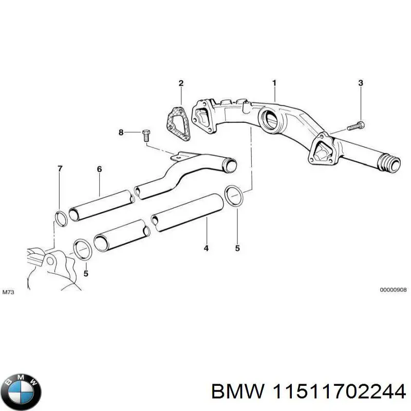 Купити 11511702244 BMW 
