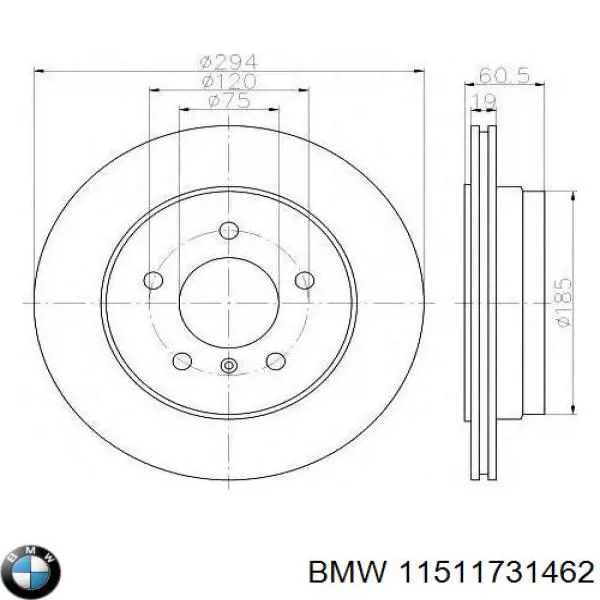 Прокладка водяної помпи BMW 11511731462 ціна, від 3.45 USD