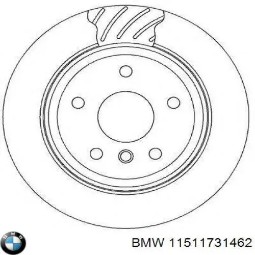 Купити 11511731462 BMW Прокладка водяної помпи