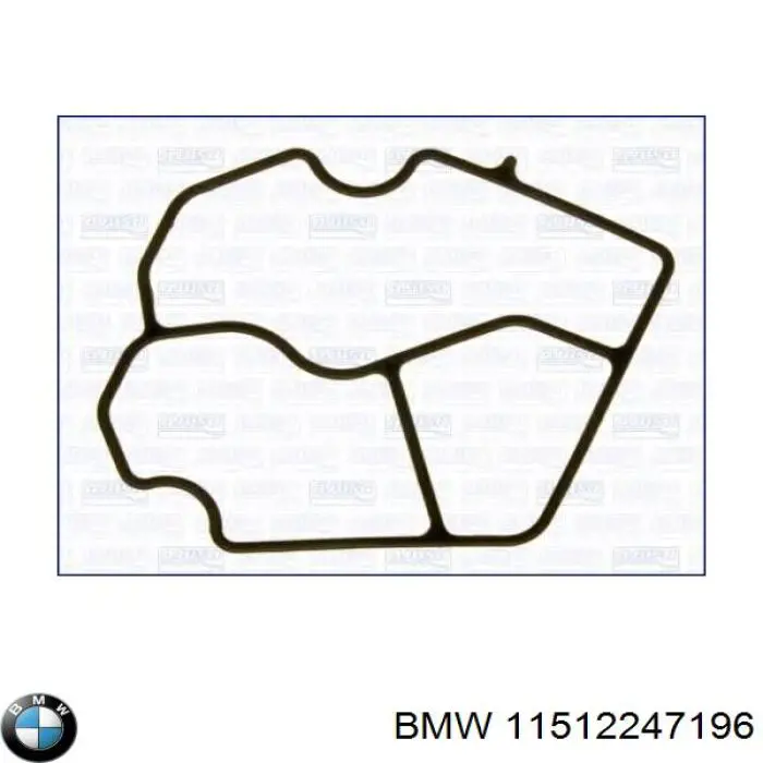 Прокладка адаптера маслянного фільтра BMW 11512247196 ціна, від 10.86 USD