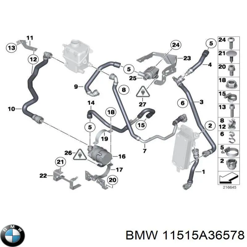 11515A36578 BMW 