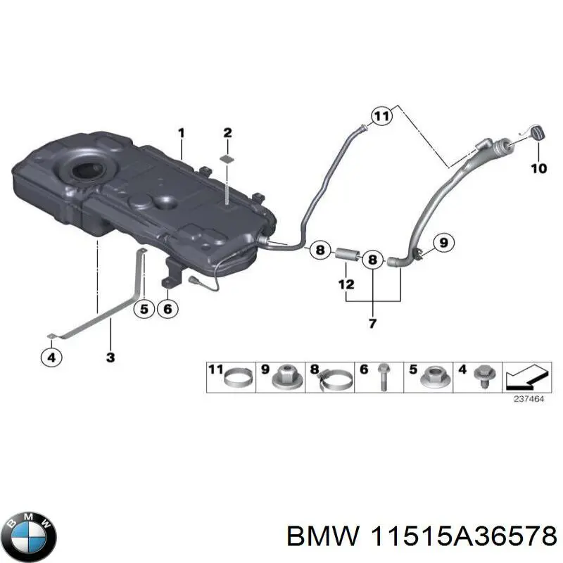 Купити 11515A36578 BMW 