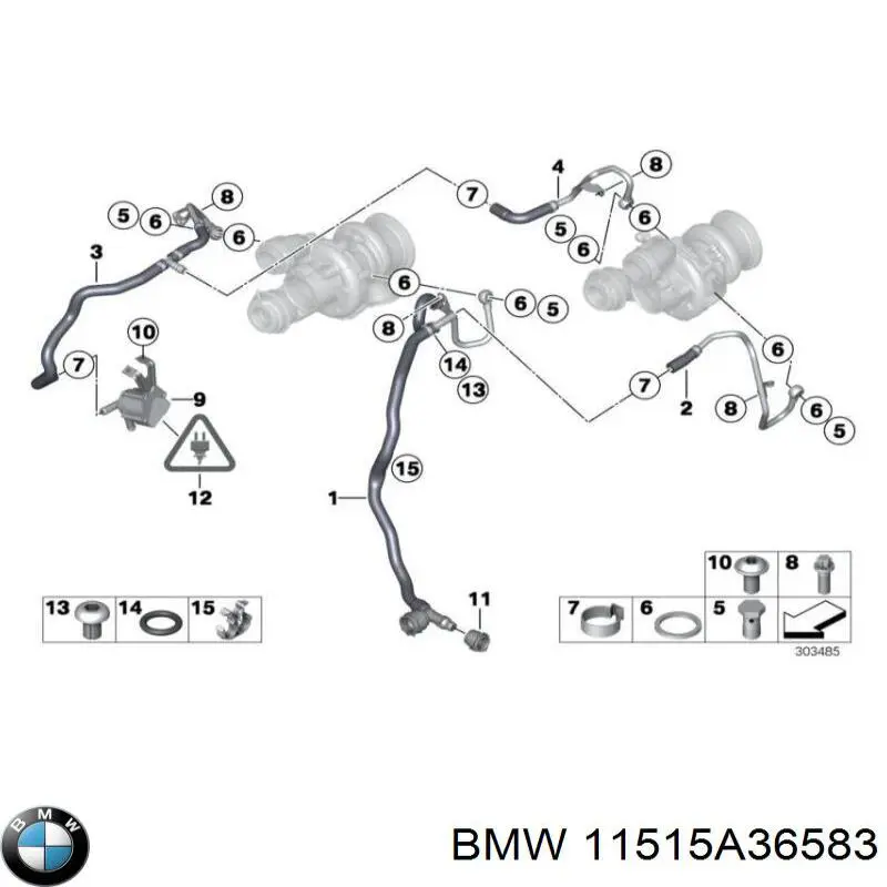  BMW 11515A36583 ціна, від 184.76 USD