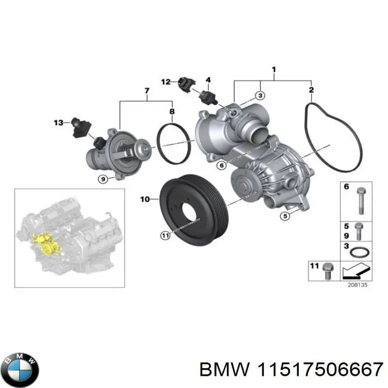  11517506667 BMW