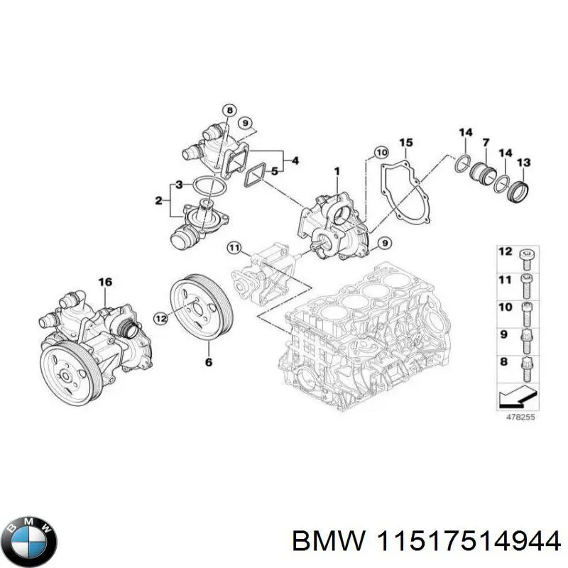 11517514944 BMW 