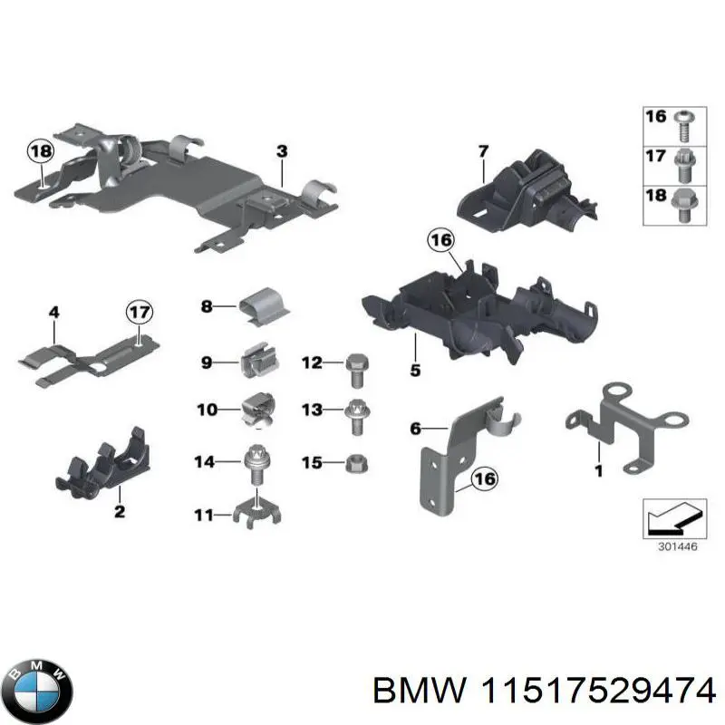Купити 11517529474 BMW 