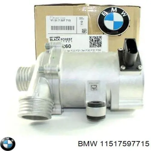 11517597715 BMW помпа водяна (насос охолодження, додатковий електричний)