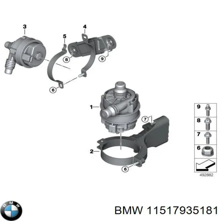  BMW 11517935181 ціна, від 49.40 USD