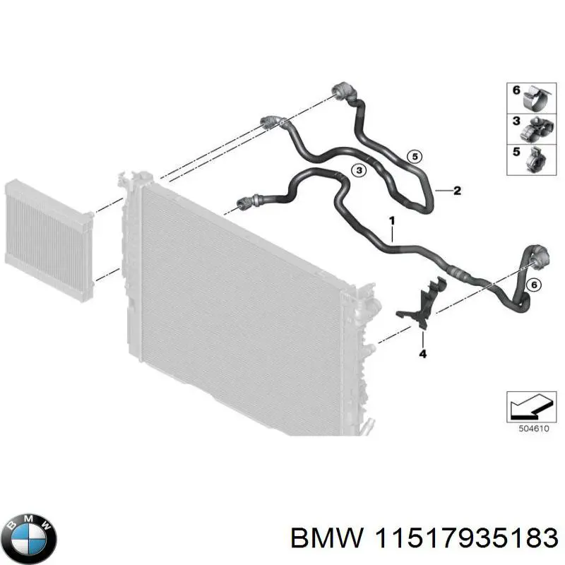 Купити 11517935183 BMW 