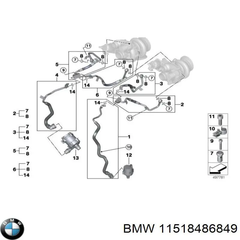  11518486849 BMW