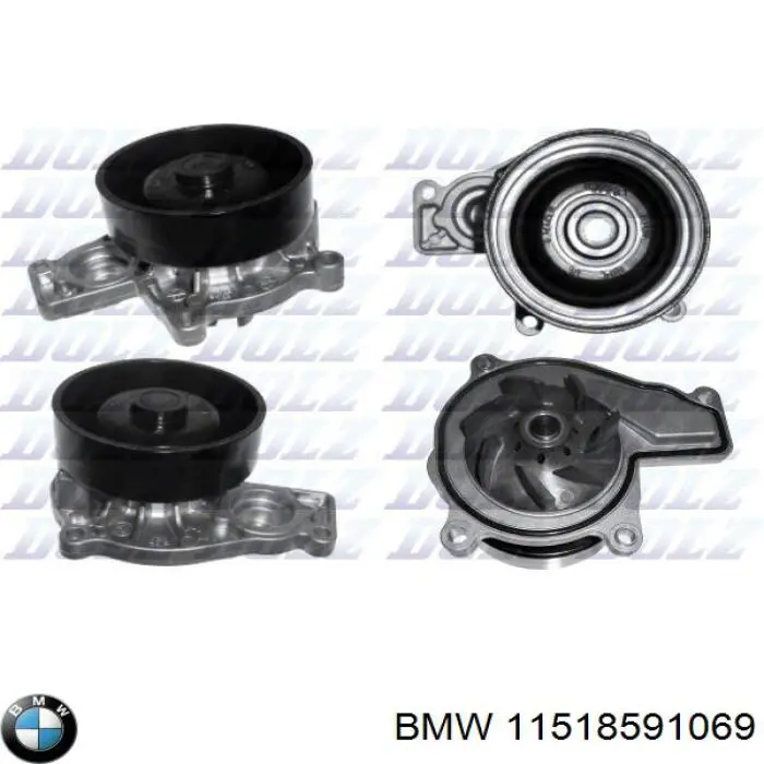 Помпа 11518591069 BMW
