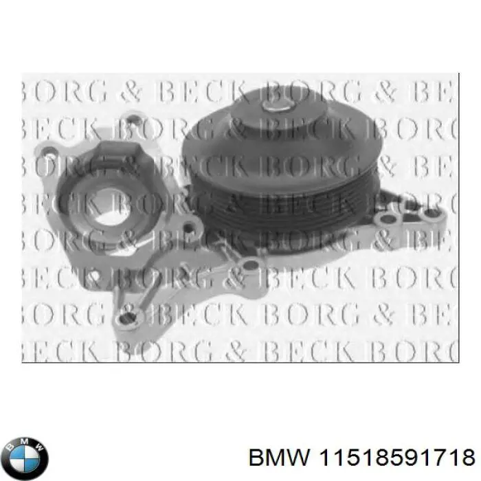 Купити 11518591718 BMW Насос охолоджуючої рідини