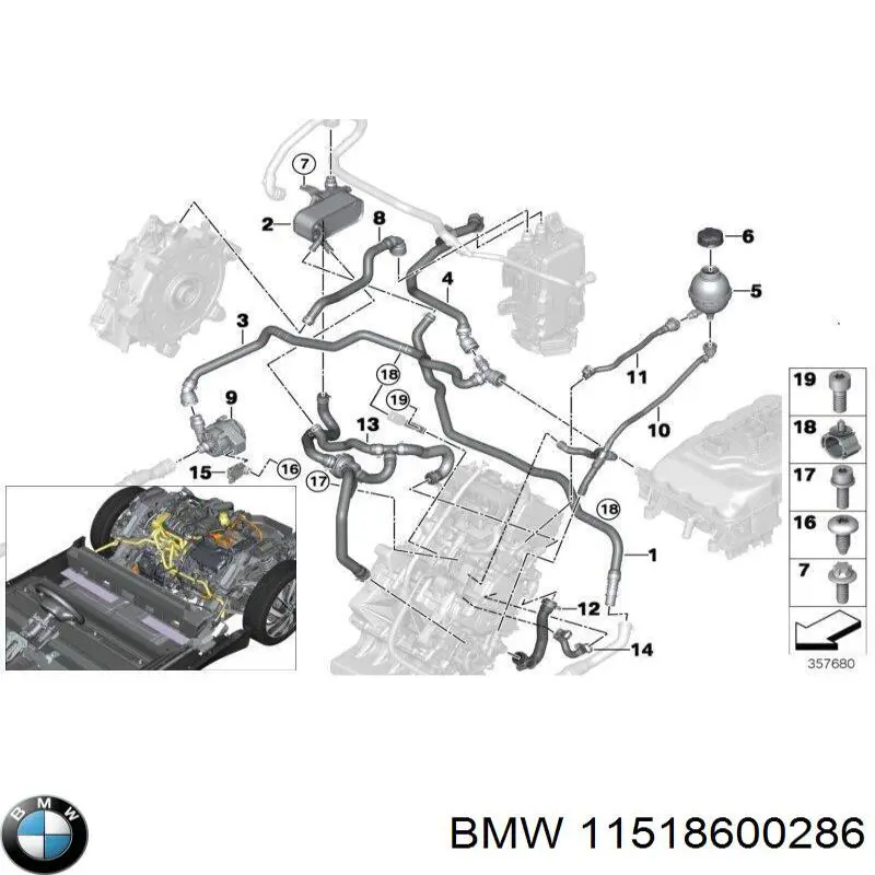 11518600286 BMW 