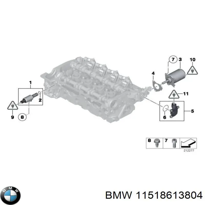 11518613804 BMW Прокладка водяної помпи