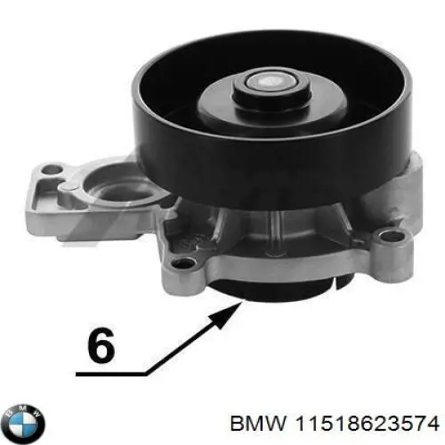 Купити 11518623574 BMW Насос охолоджуючої рідини