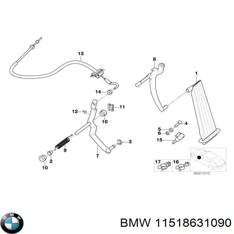 11518631090 BMW 