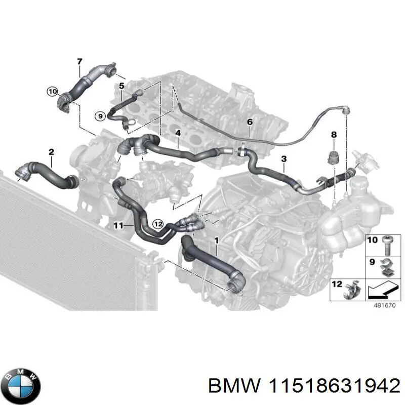 11518631942 BMW 