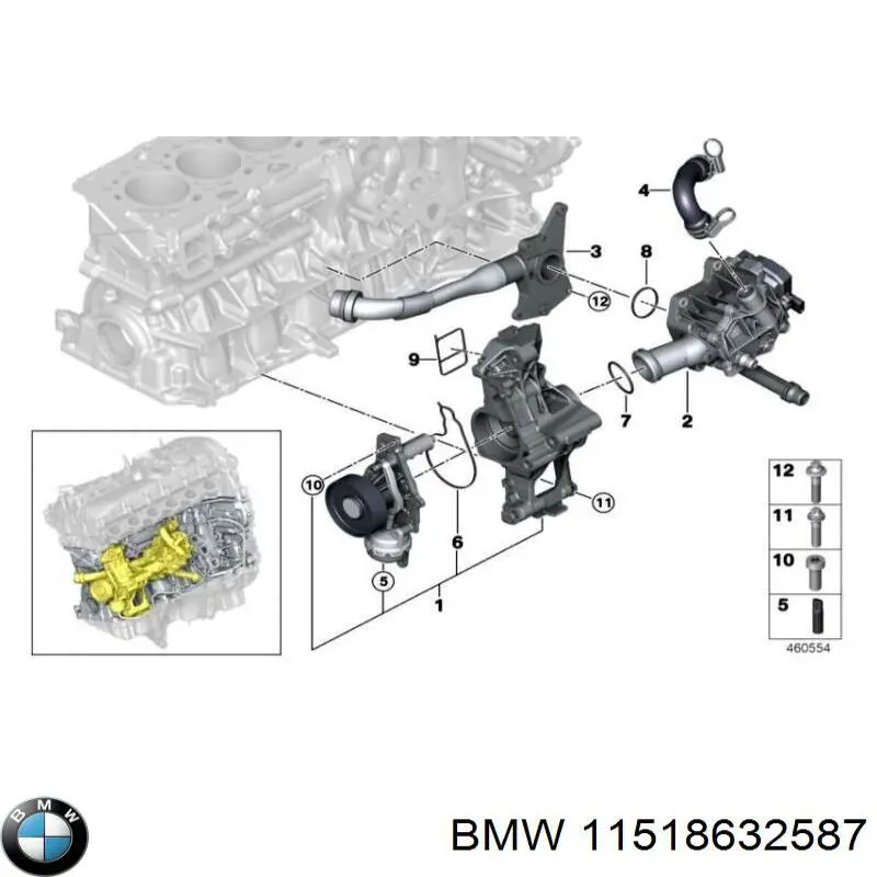  11518632587 BMW