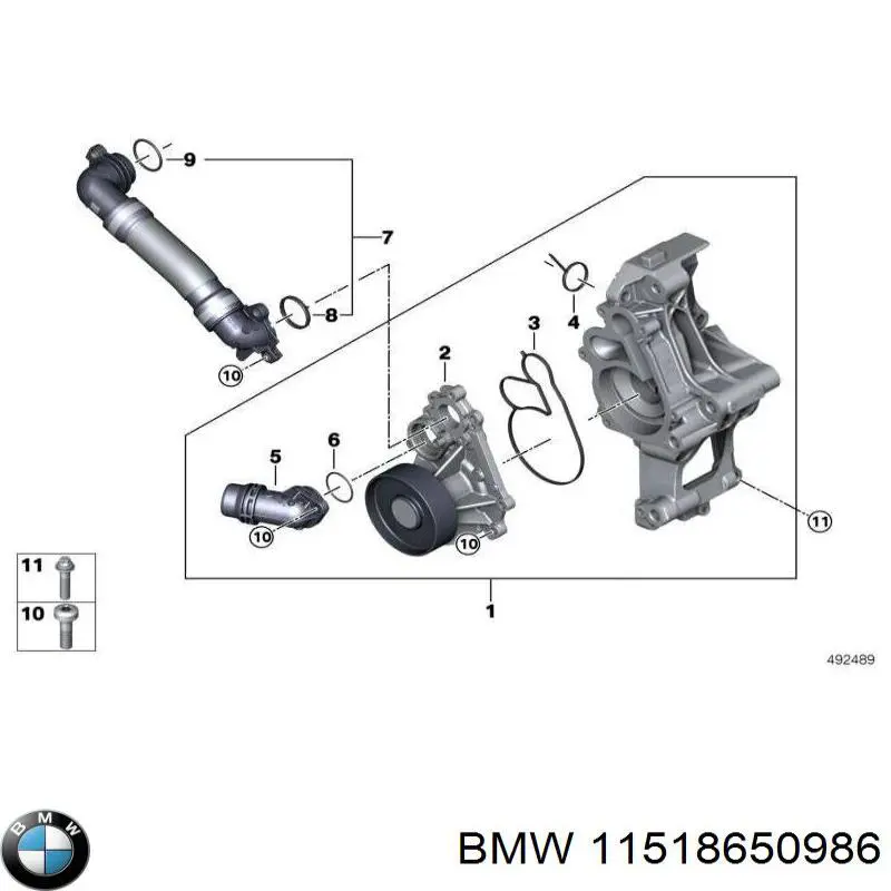  BMW 11518650986 ціна, від 272.64 USD