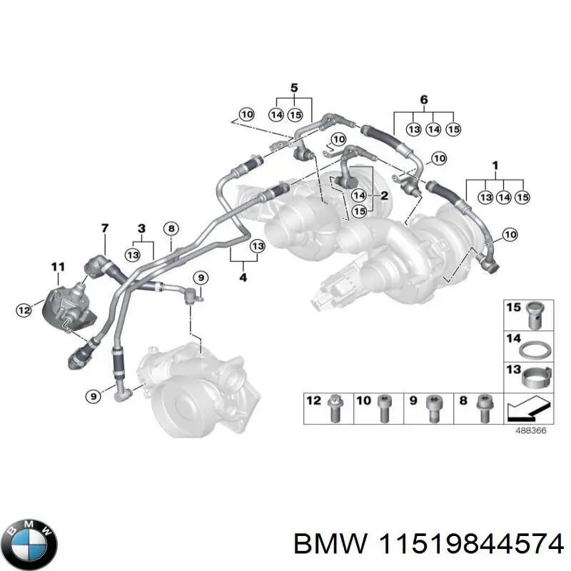 11519844574 BMW 