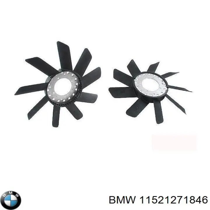 Вентилятор/крильчатка радіатора охолодження BMW 11521271846 ціна, від 23.91 USD
