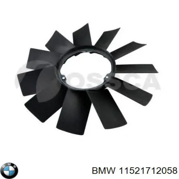 Вентилятор радіатора кондиціонера BMW 11521712058