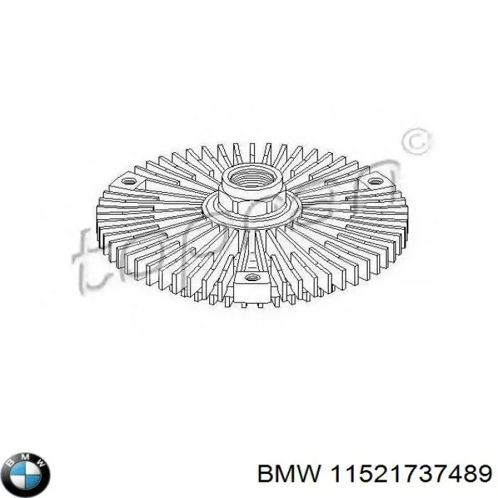 Купити 11521737489 BMW Муфта вязкостная системи охолодження