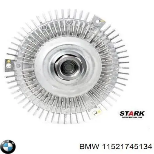 Вискомуфта вентилятора 11521745134 BMW