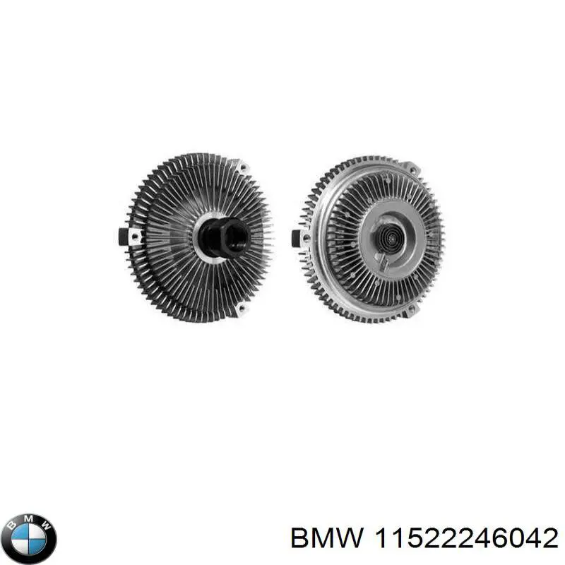 В'язкова муфта вентилятора BMW 11522246042 ціна, від 41.69 USD