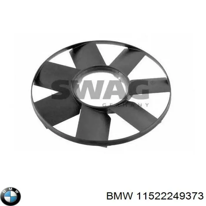 11522249373 BMW вентилятор/крильчатка радіатора охолодження