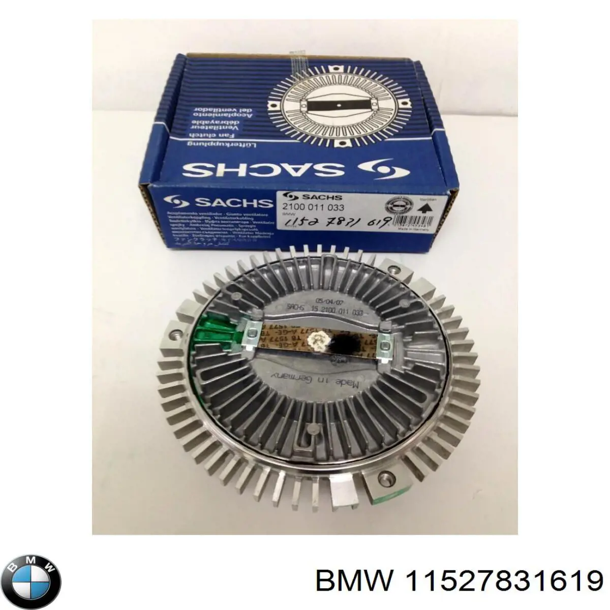 В'язкова муфта вентилятора BMW 11527831619 ціна, від 57.55 USD