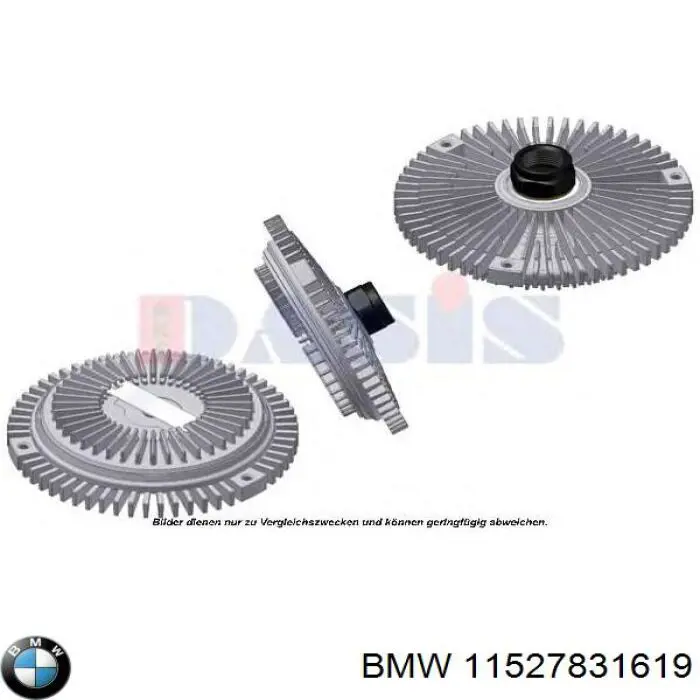 Вискомуфта вентилятора 11527831619 BMW