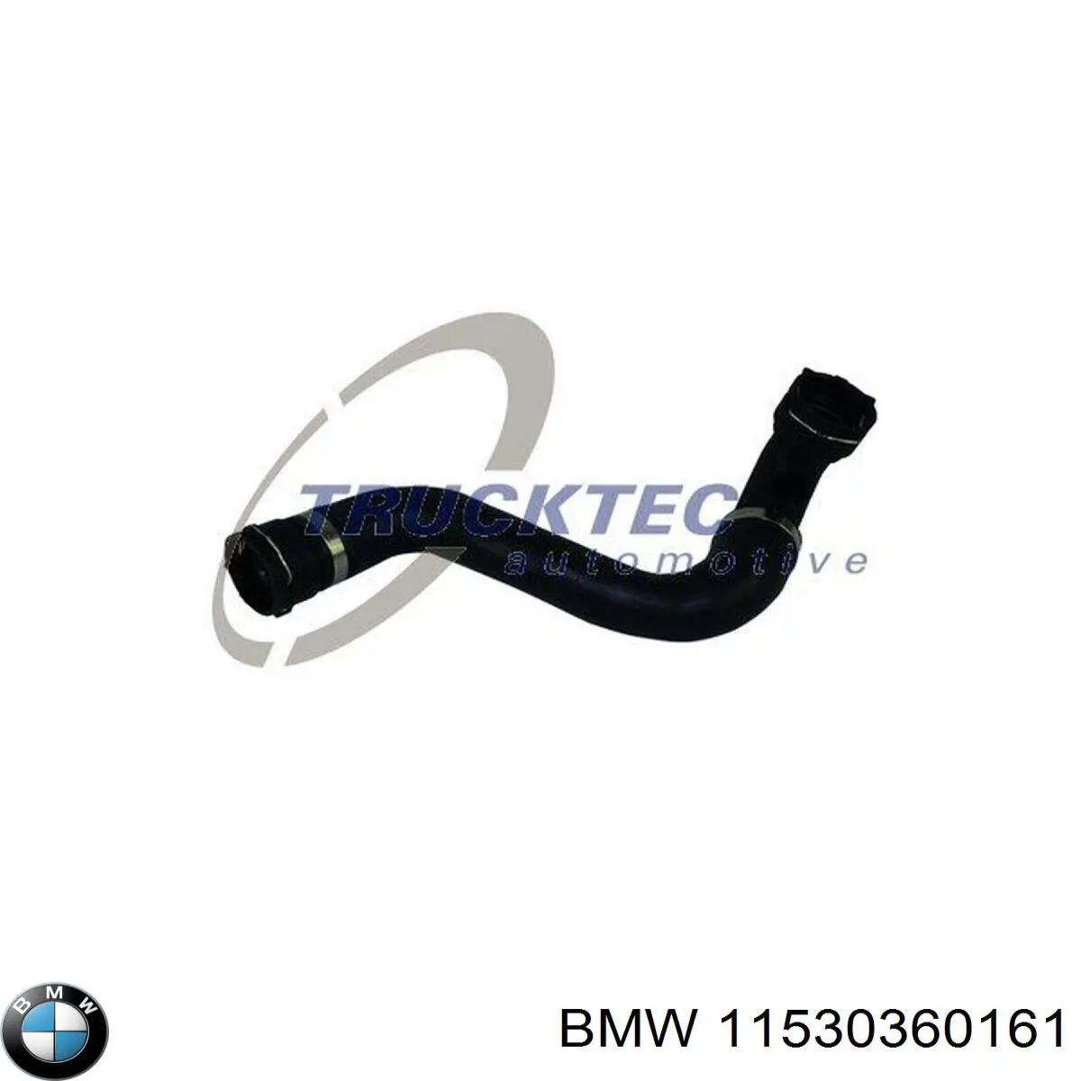 Шланг/патрубок радіатора охолодження, нижній 11530360161 BMW