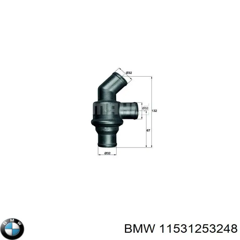 Купити 11531253248 BMW 