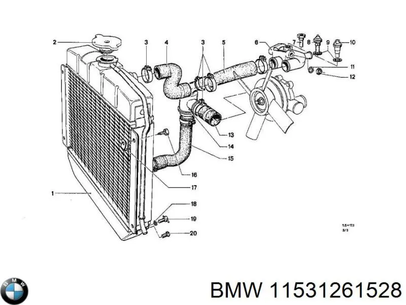  11531261528 BMW