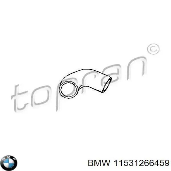 11531266459 BMW Шланг термостата