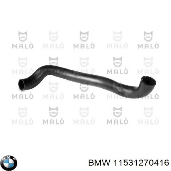 Шланг/патрубок радіатора охолодження, нижній BMW 11531270416 ціна, від 19.20 USD