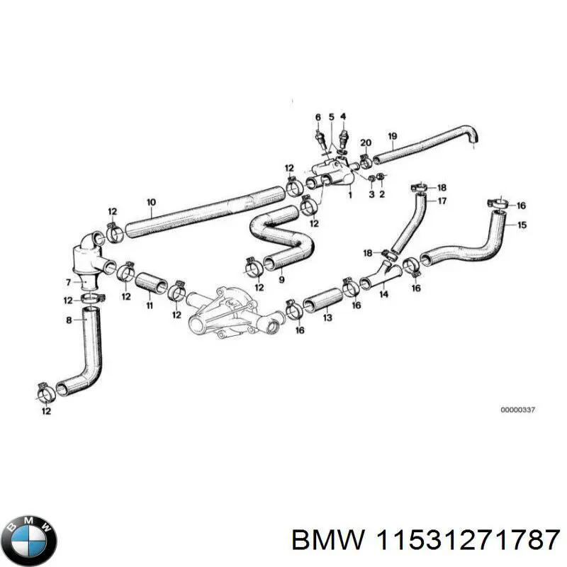  BMW 11531271787 ціна, від 24.76 USD