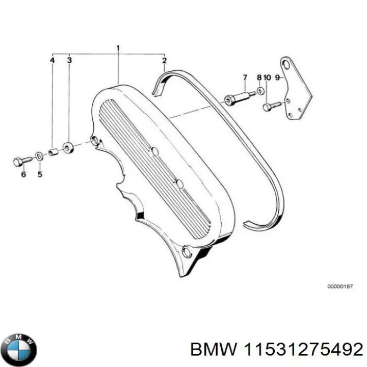  BMW 11531275492 ціна, від 4.87 USD