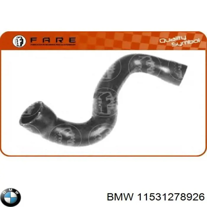 Купити 11531278926 BMW Шланг/патрубок радіатора охолодження, верхній