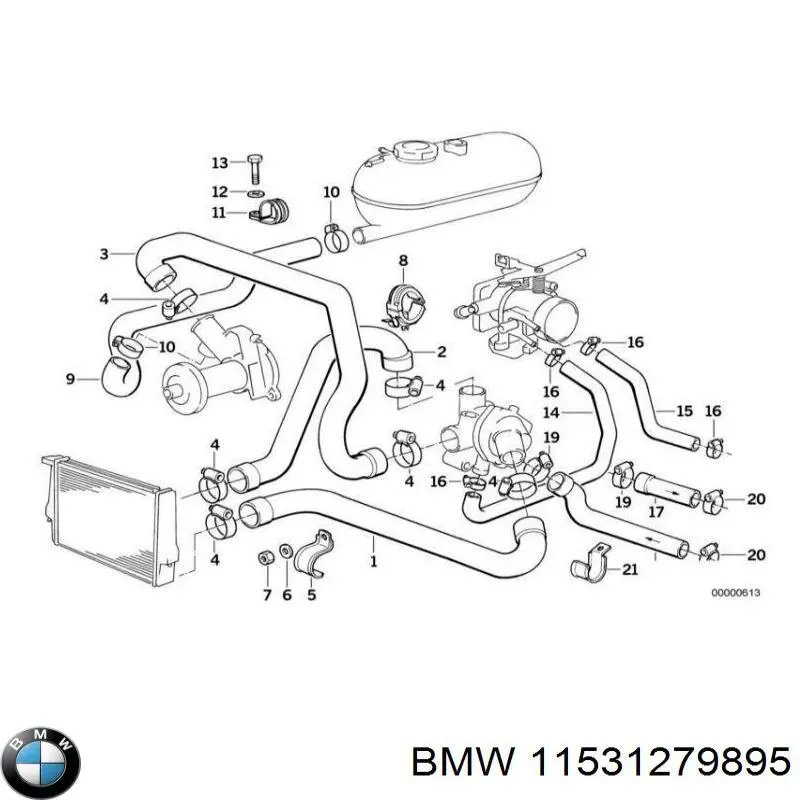11531279895 BMW 