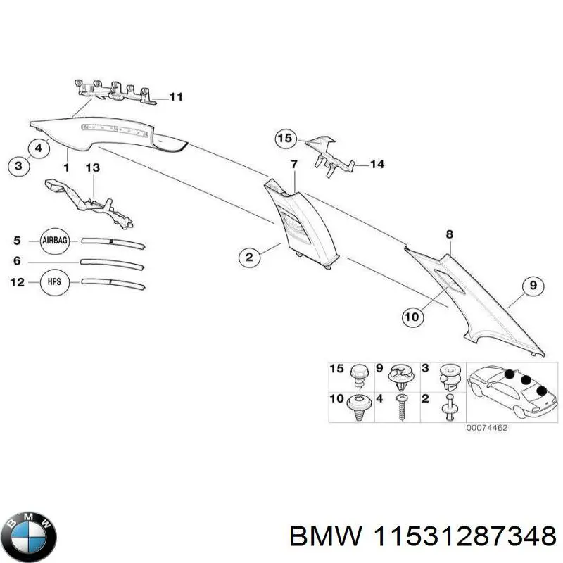  11531287348 BMW