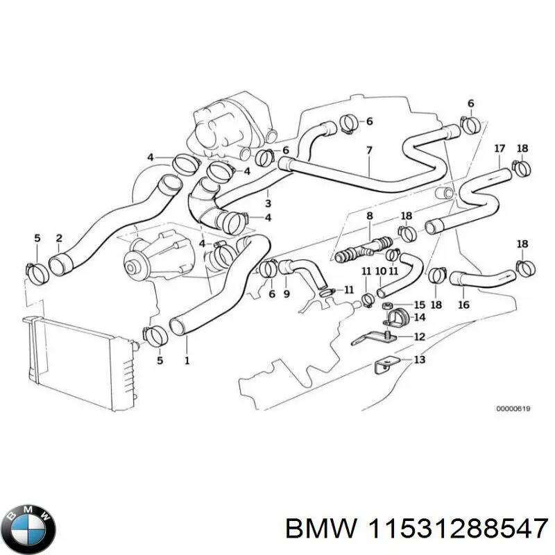  11531288547 BMW