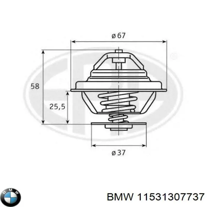 Термостат 11531307737 BMW